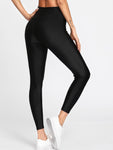 Active High Waist Crop Leggings