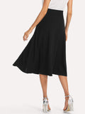 Slant Pocket Side Circle Skirt