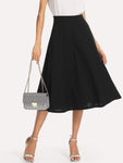 Slant Pocket Side Circle Skirt