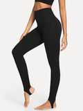 High Rise Stirrup Leggings