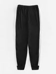 Contrast Panel Side Sweatpants