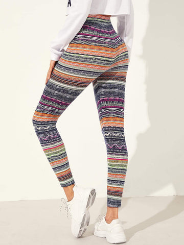 Geo Print Leggings