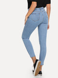 Cropped Skinny Jeans