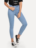 Cropped Skinny Jeans