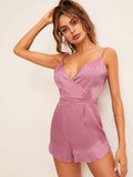 Wrap Cami Romper Bodysuit