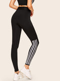 Side Stripe Leggings