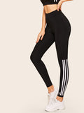 Side Stripe Leggings