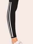 Side Stripe Leggings