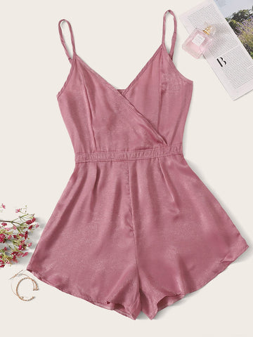 Wrap Cami Romper Bodysuit