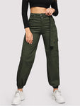 Belted Cargo Pants